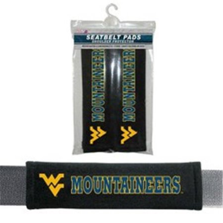 FREMONT DIE CONSUMER PRODUCTS INC West Virginia Mountaineers Seat Belt Pads Velour 2324556773